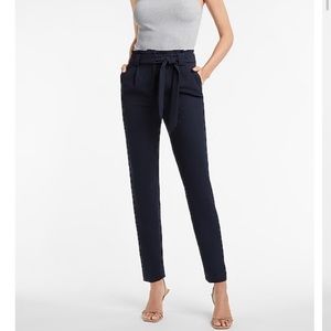 High Waisted Paperbag Trousers